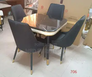 Quality Marble Dining By 4