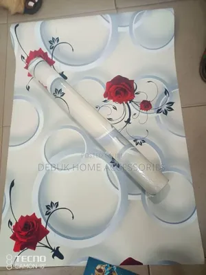 Red and White Rose Wallpaper
