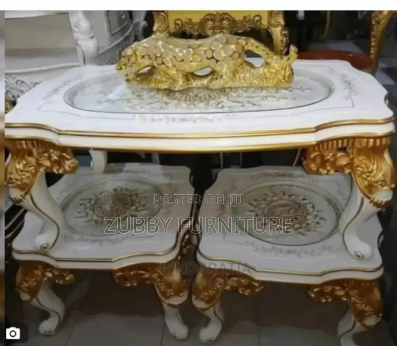 Quality Executive Center Table With 2 Side Stool