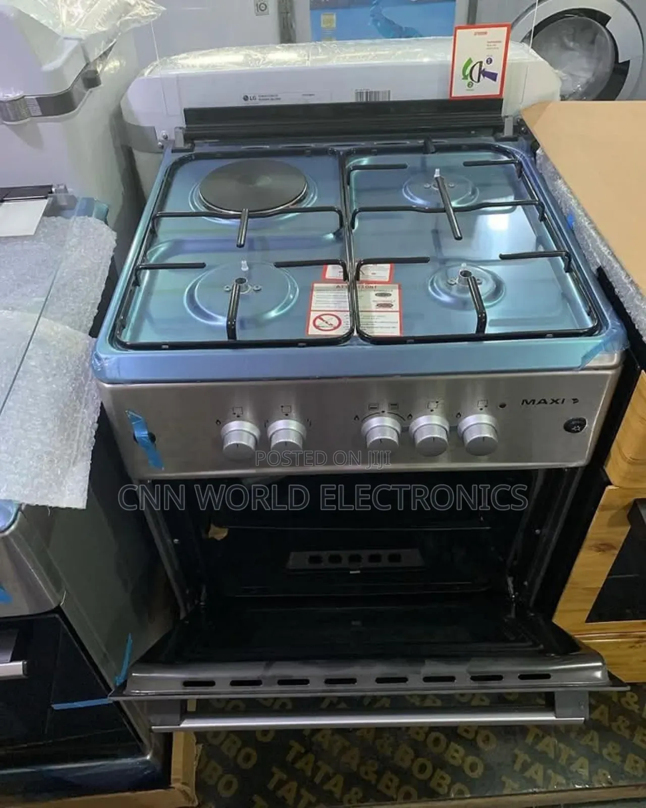 Brand New Maxi 3gas 1electric Burners Oven Automaticignition 60cm