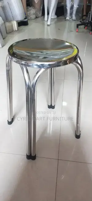 Stenless Round Side Stool