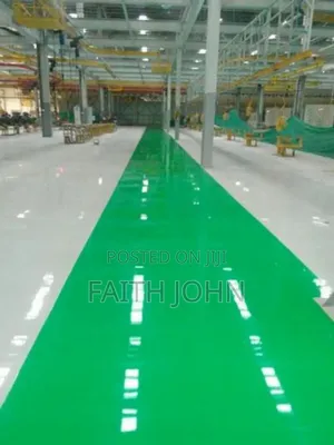 Mix Green Industrial Epoxy Flooring