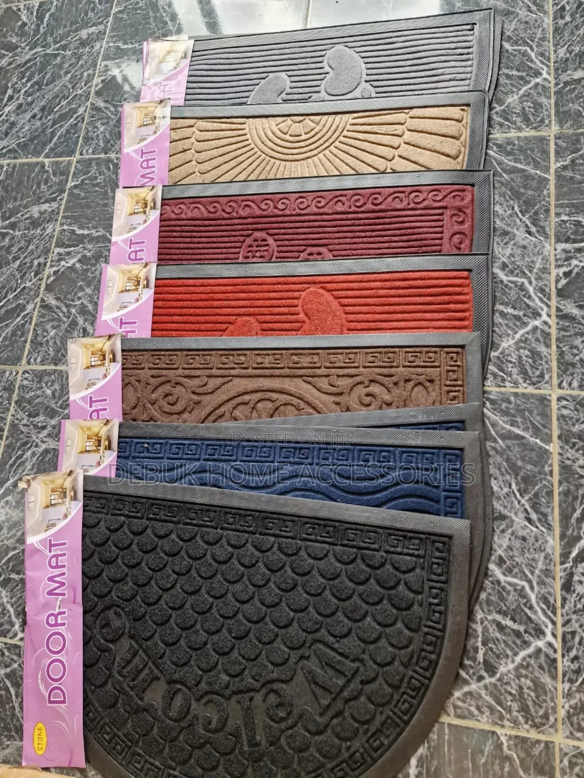 Colourful Foot Mats