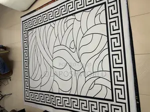 Versace Inspired Velvet Center Rug