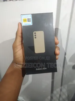 New Samsung Galaxy S24 Plus 256 GB Black