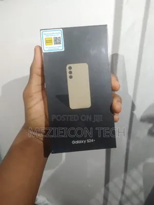 New Samsung Galaxy S24 Plus 256 GB Black