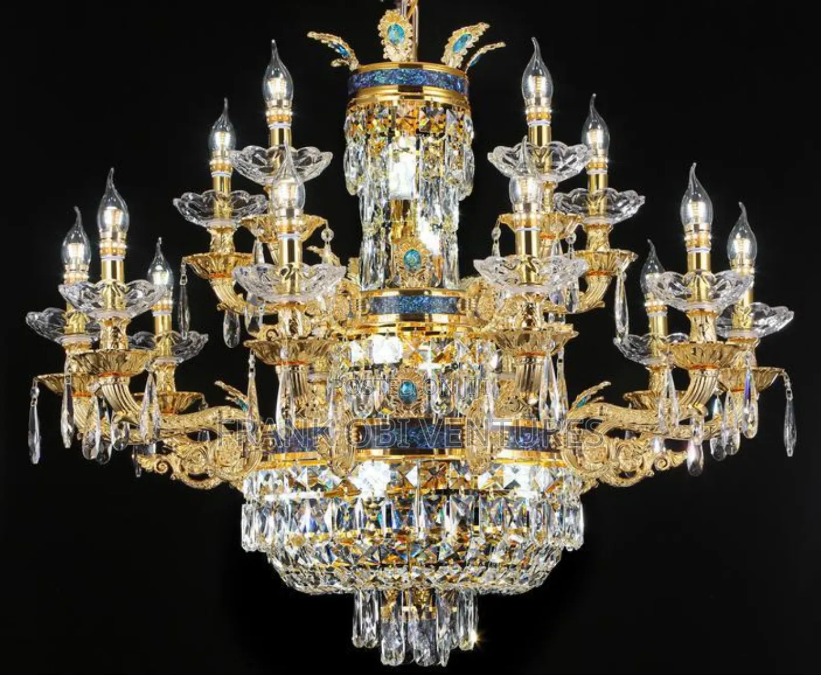 Royal Crystal Dropped Lights