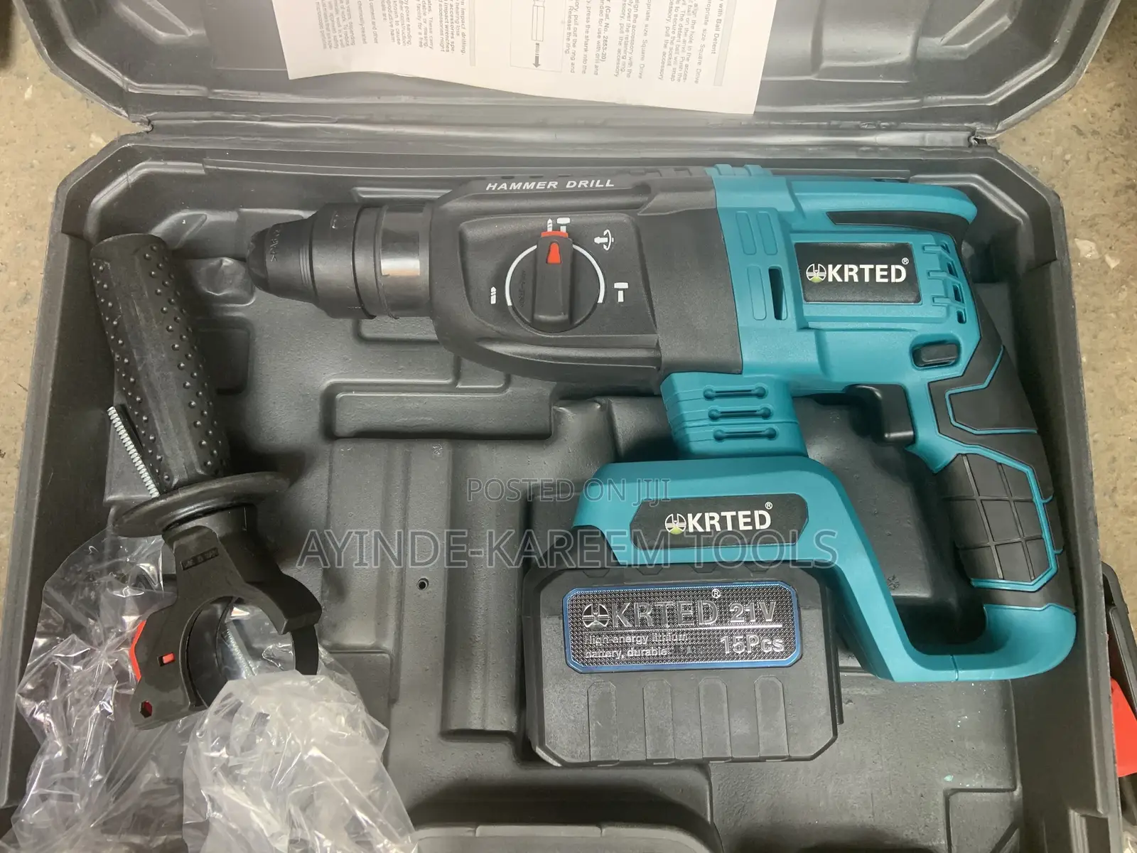 Cordless Rotary Hammer Drill (21v)