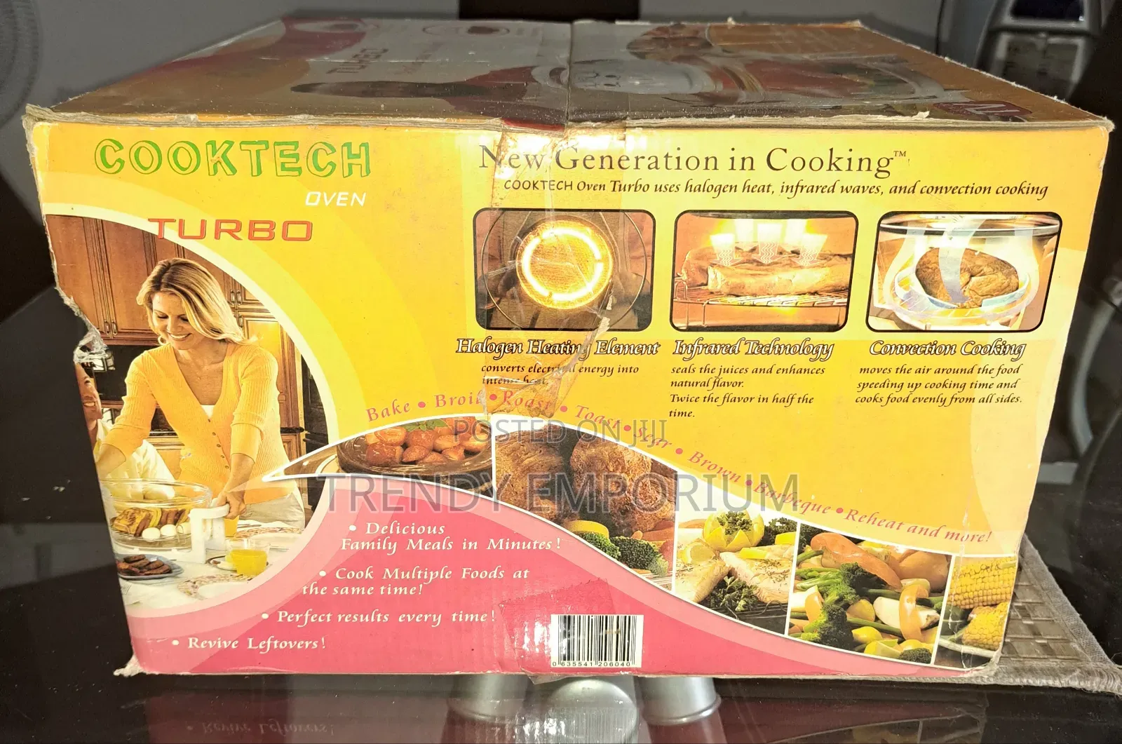 COOKTECH HALOGEN TURBO OVEN (New Generation in Cooking)