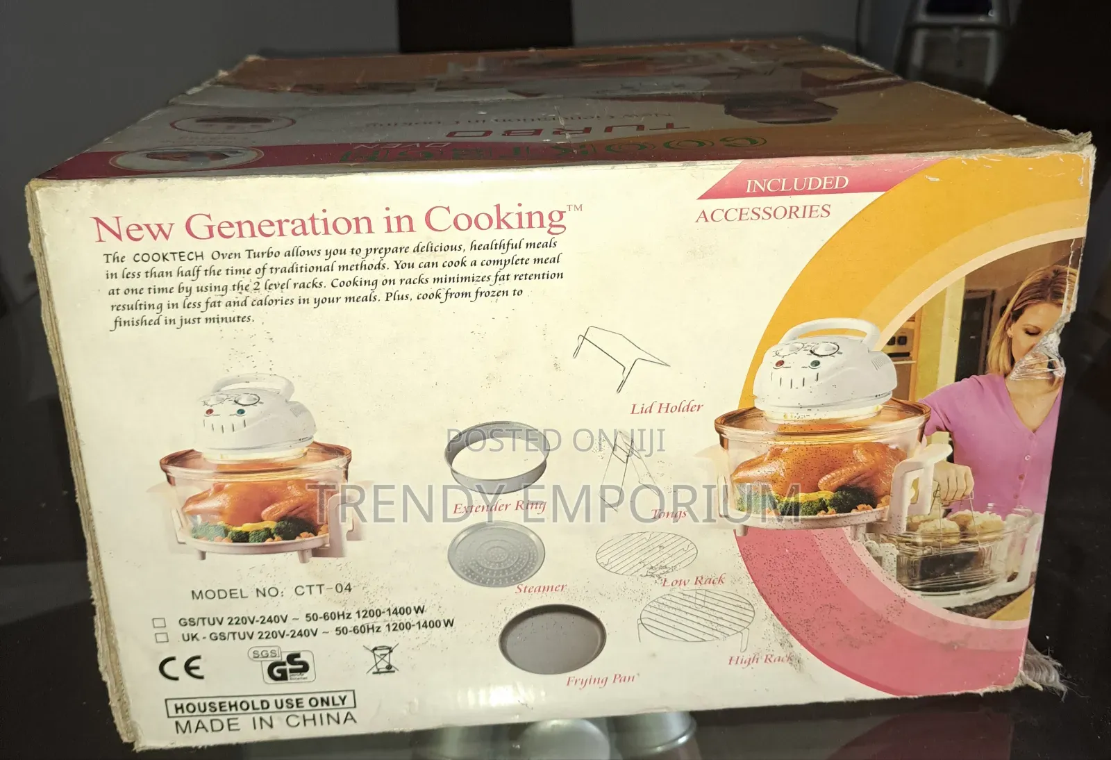 COOKTECH HALOGEN TURBO OVEN (New Generation in Cooking)