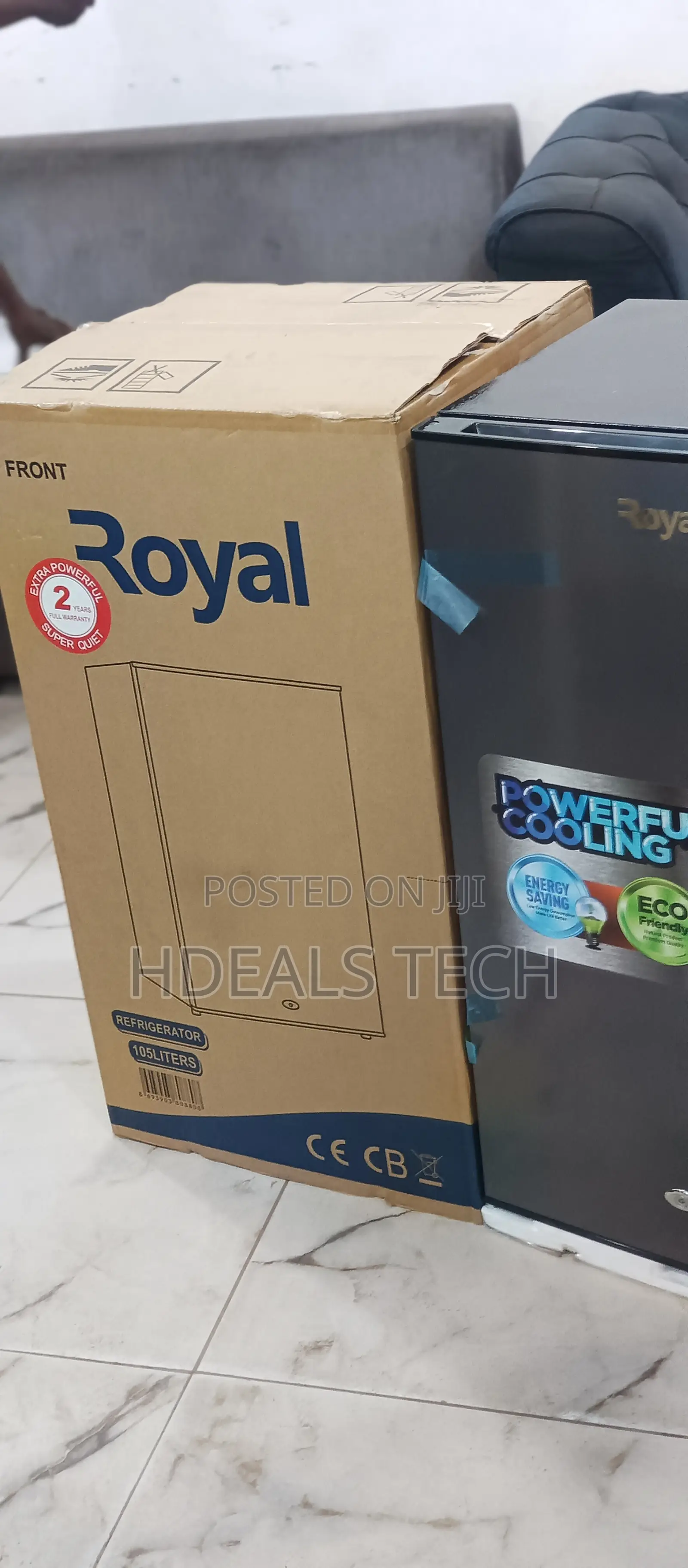 Wise Selection- Royal Refrigerator 105liters Rref105bf