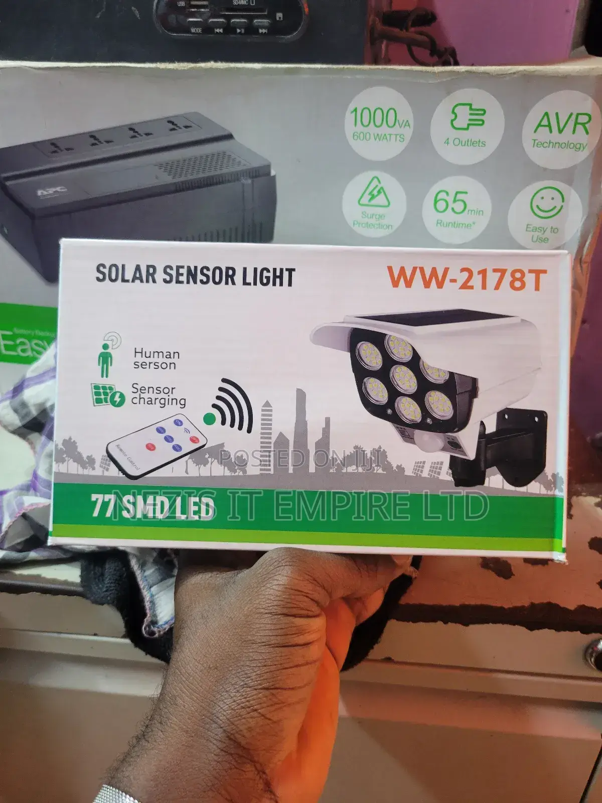 Solar Sensor Light