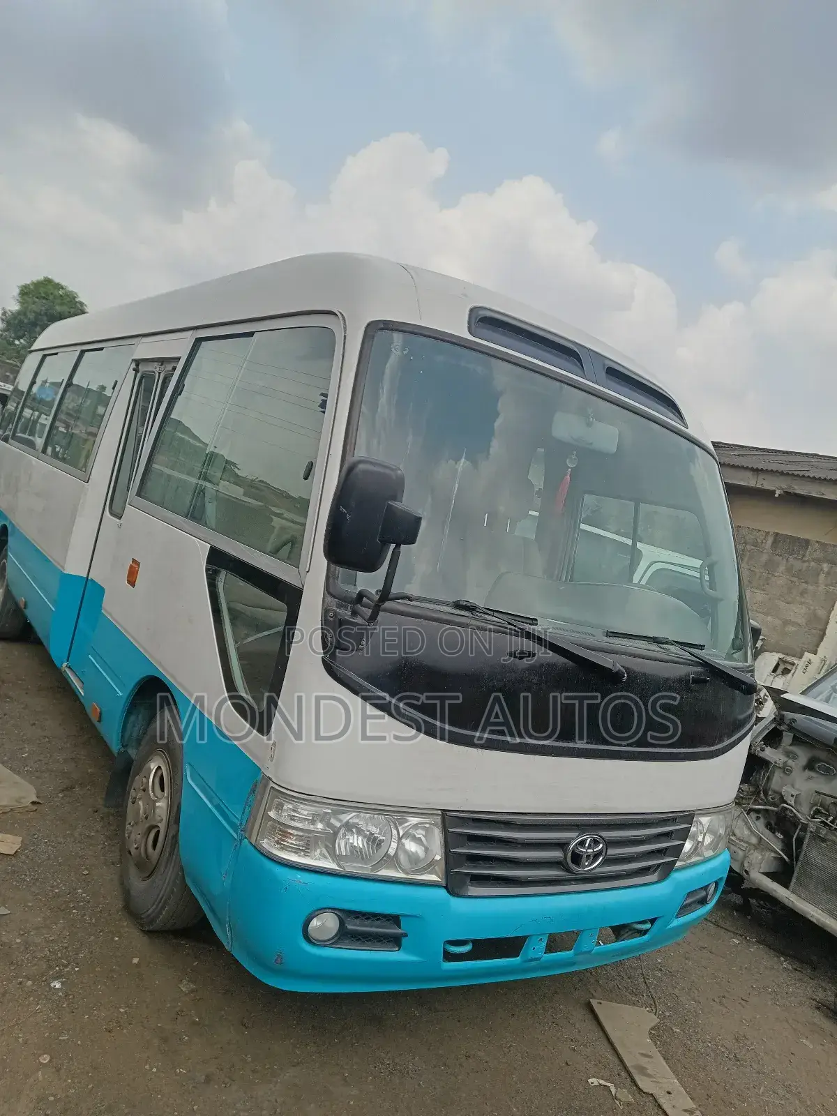 Toyota Coaster 2016 White
