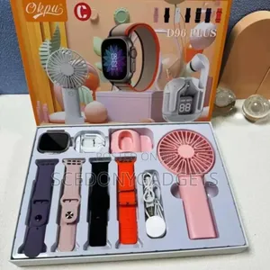 Photo - D96 Plus Smart Watch With Airpod and Hand Fan