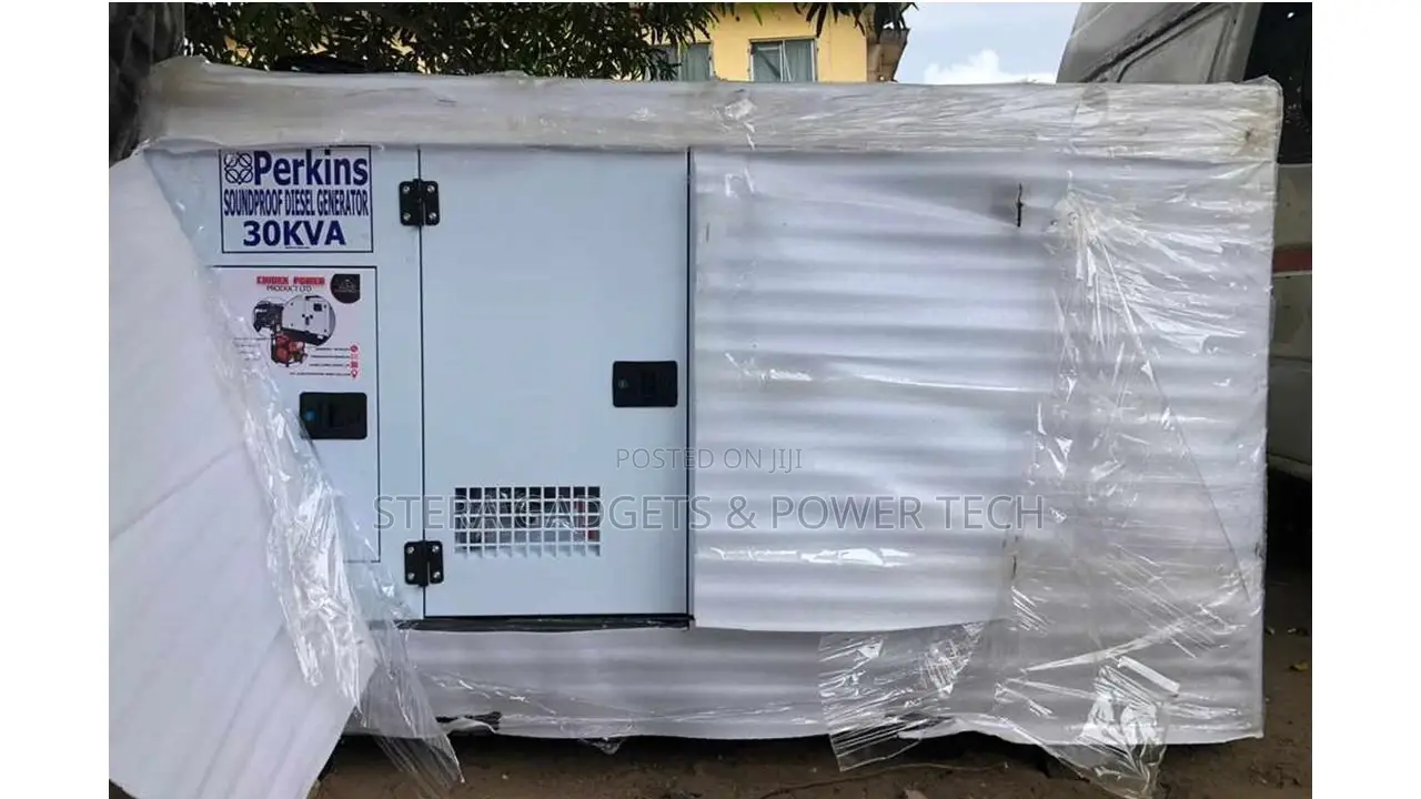 30kva Perkins Soundproof Diesel Generator
