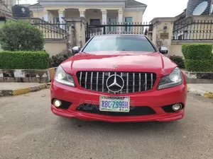 Mercedes-Benz C300 Sport Sedan AWD (3.0L 6cyl 7A) 2009 Red