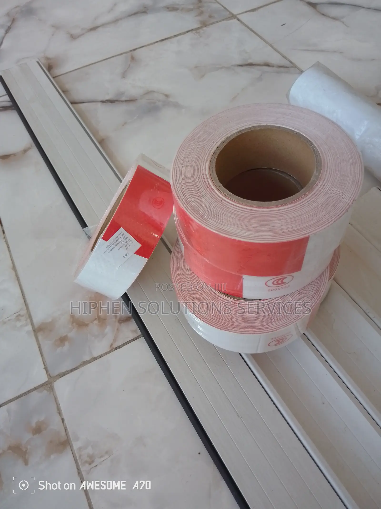 Red White Reflective Tape