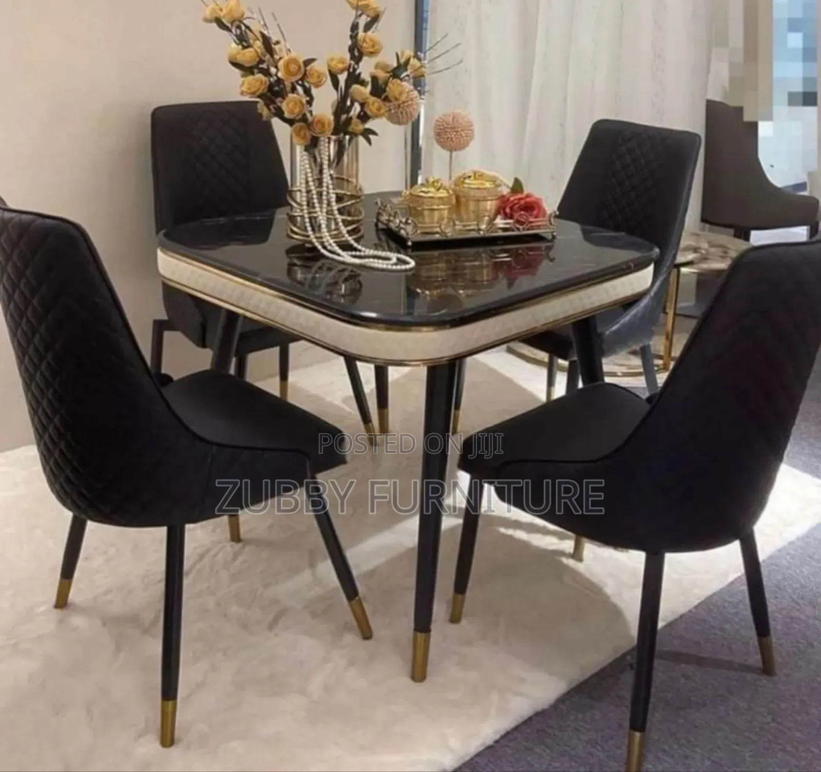High Quality and Imported Dining Table With 4 Chairs