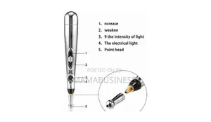 DF-618 Massager Pen- Comes With Pen, Different Tips, and Gel