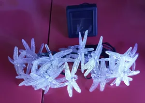 Bubble Solar Decorative Dragonfly Light