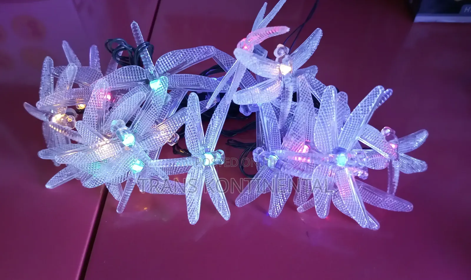 Bubble Solar Decorative Dragonfly Light