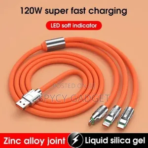 Photo - 3-in-1 Fast Charging Data Cable