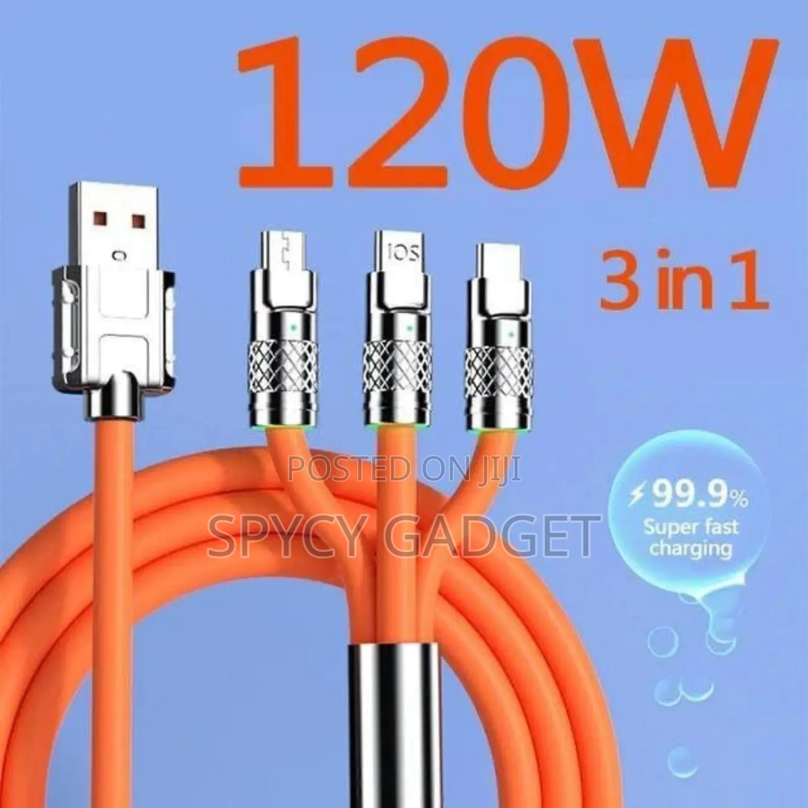 3-in-1 Fast Charging Data Cable