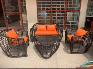 4 Seater Luxury Executive Outdoor Rattan Chair