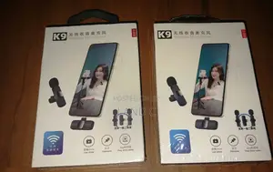 Double Wireless Microphone With iPhone Type C Receiver