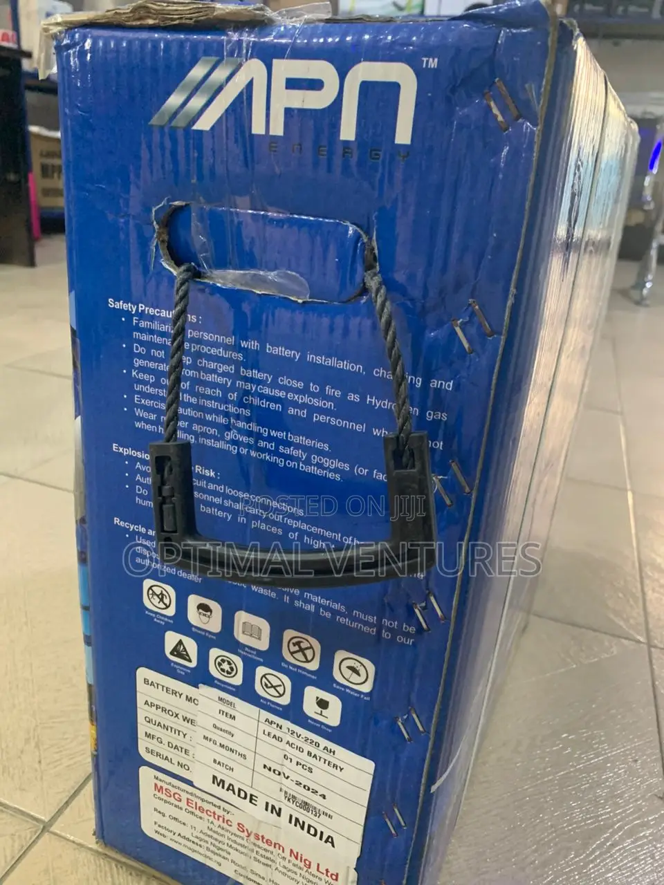 220ah Apn Tubular Battery