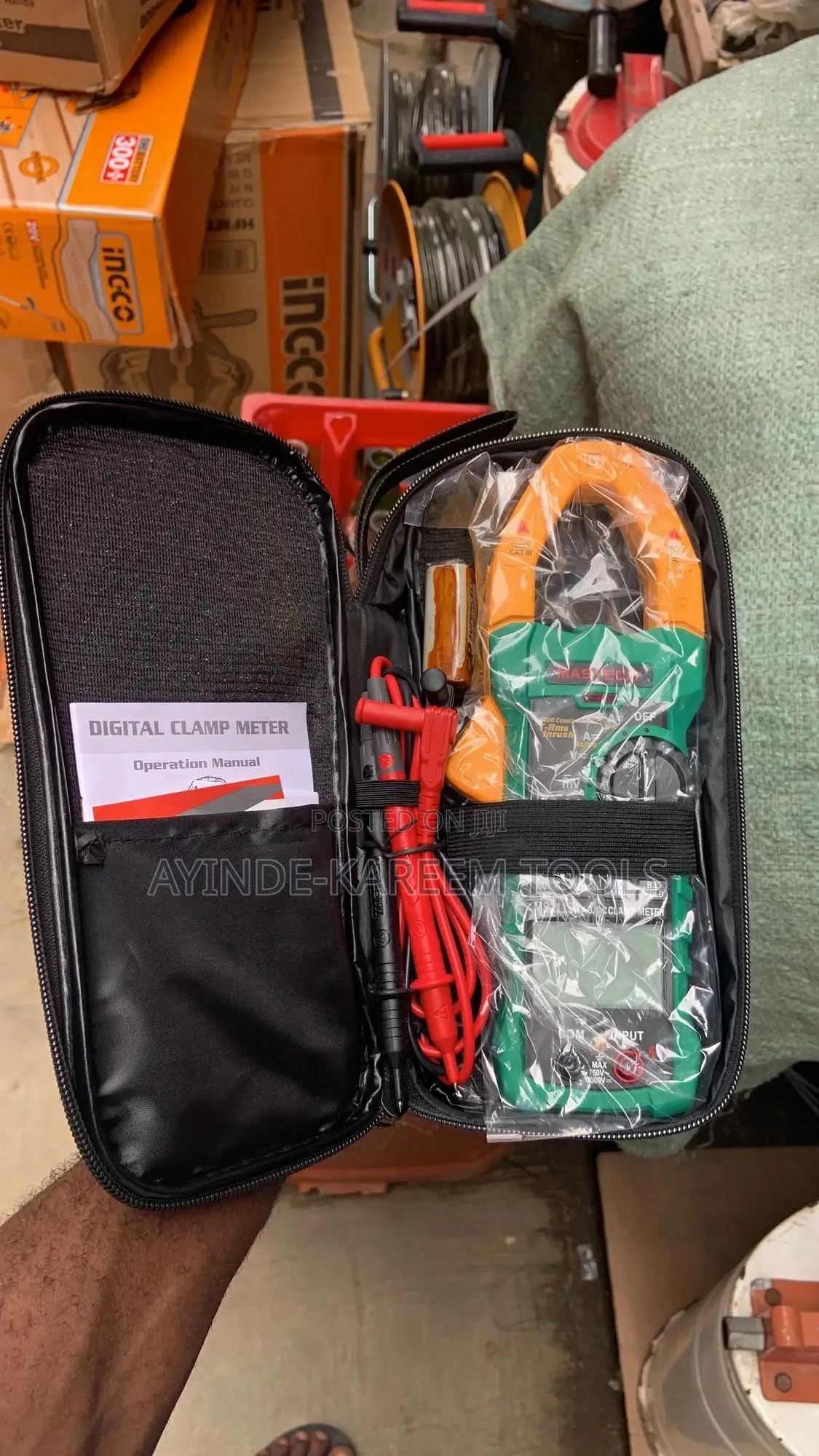 Digital Ac Clamp Meter (Ms2115a)(1000v)