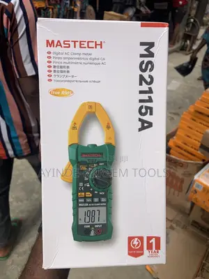 Digital Ac Clamp Meter (Ms2115a)(1000v)