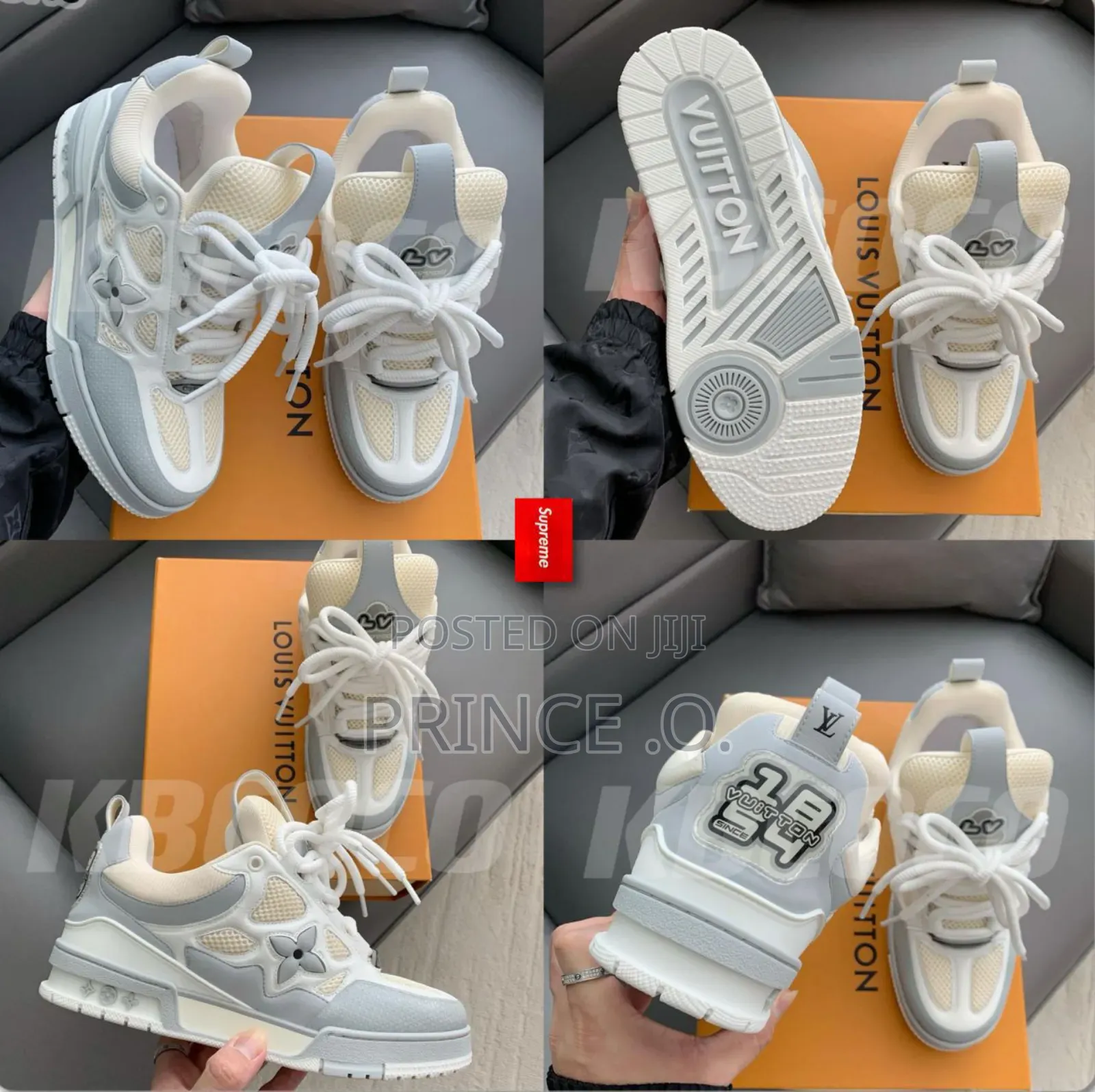 Transparent Body Louis Vuitton Sneakers