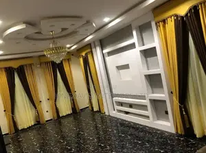 Turkish Curtains Gold and Black