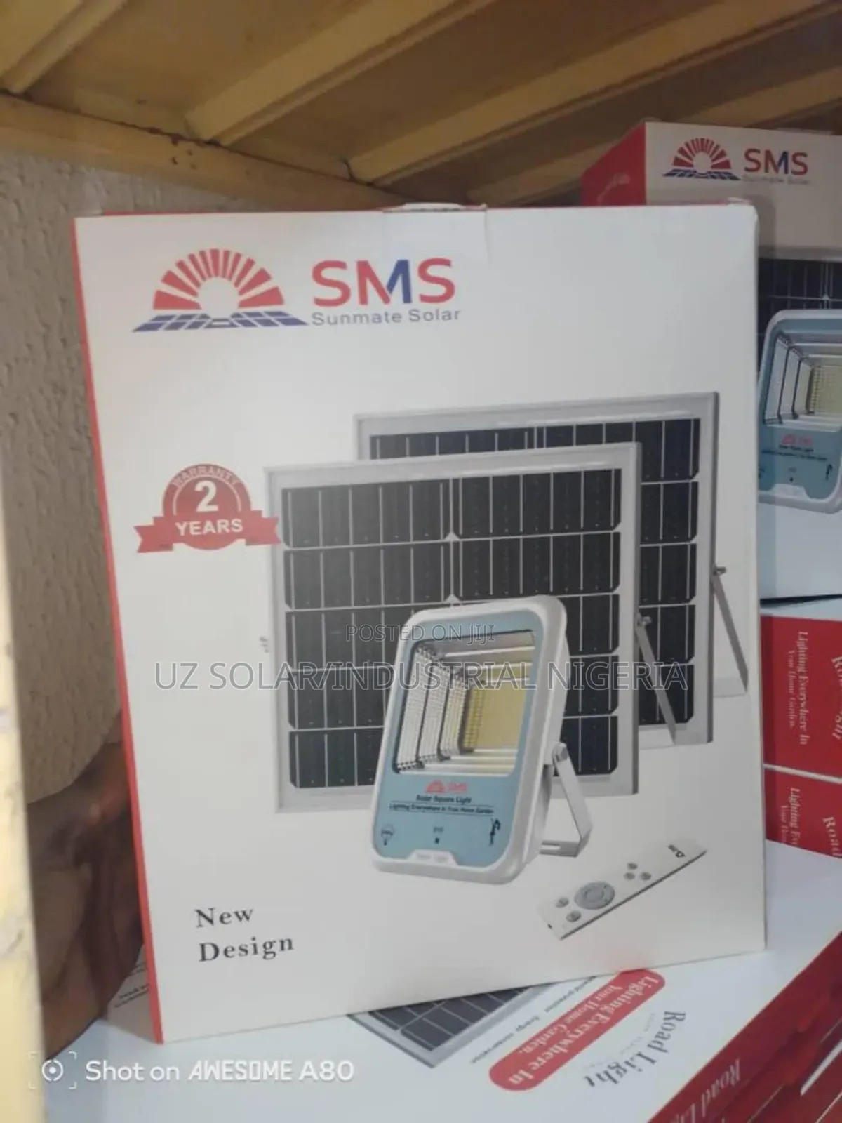 150w SMS Solar Flood Light