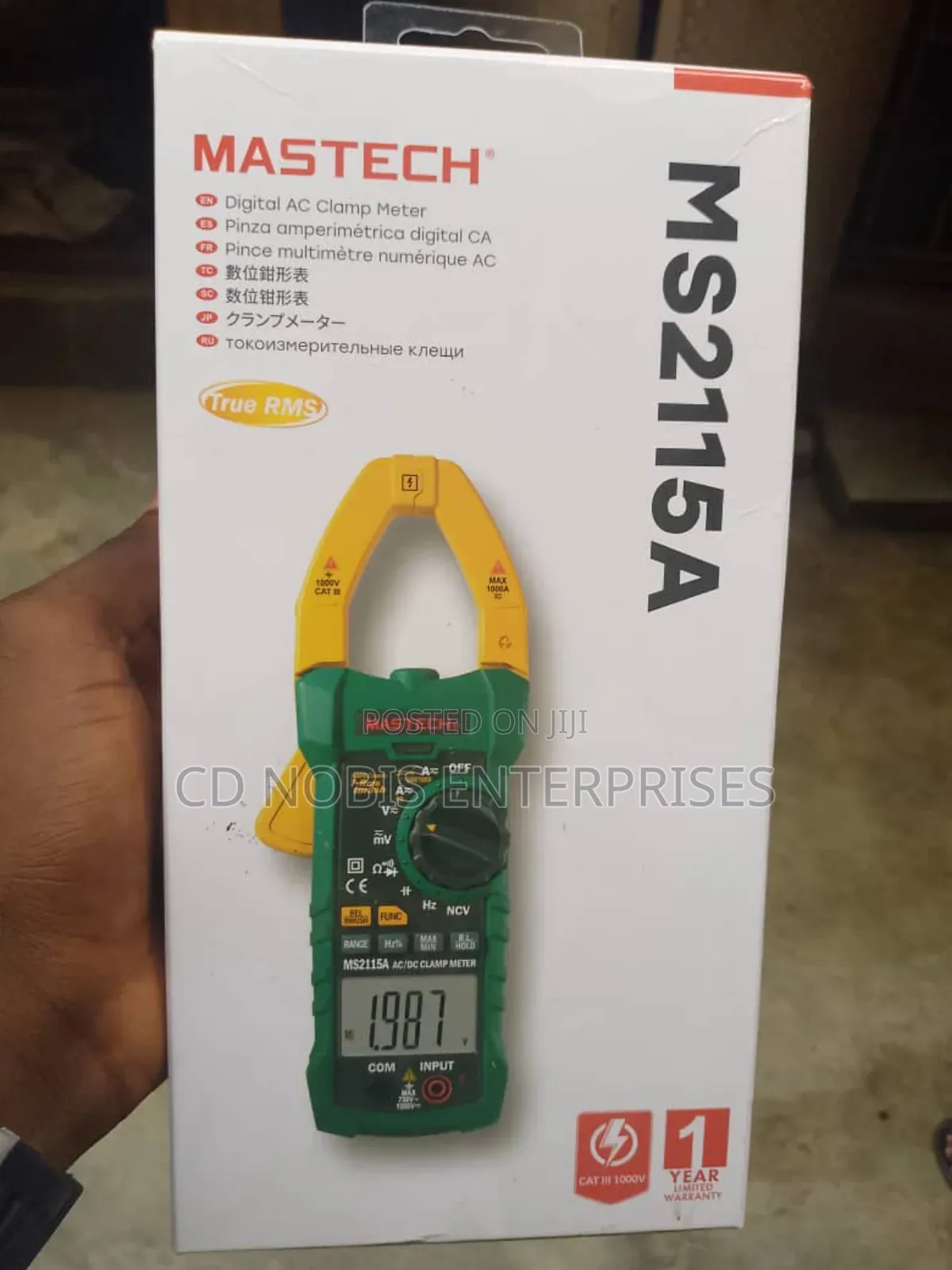 Digital Ac Clamp Meter