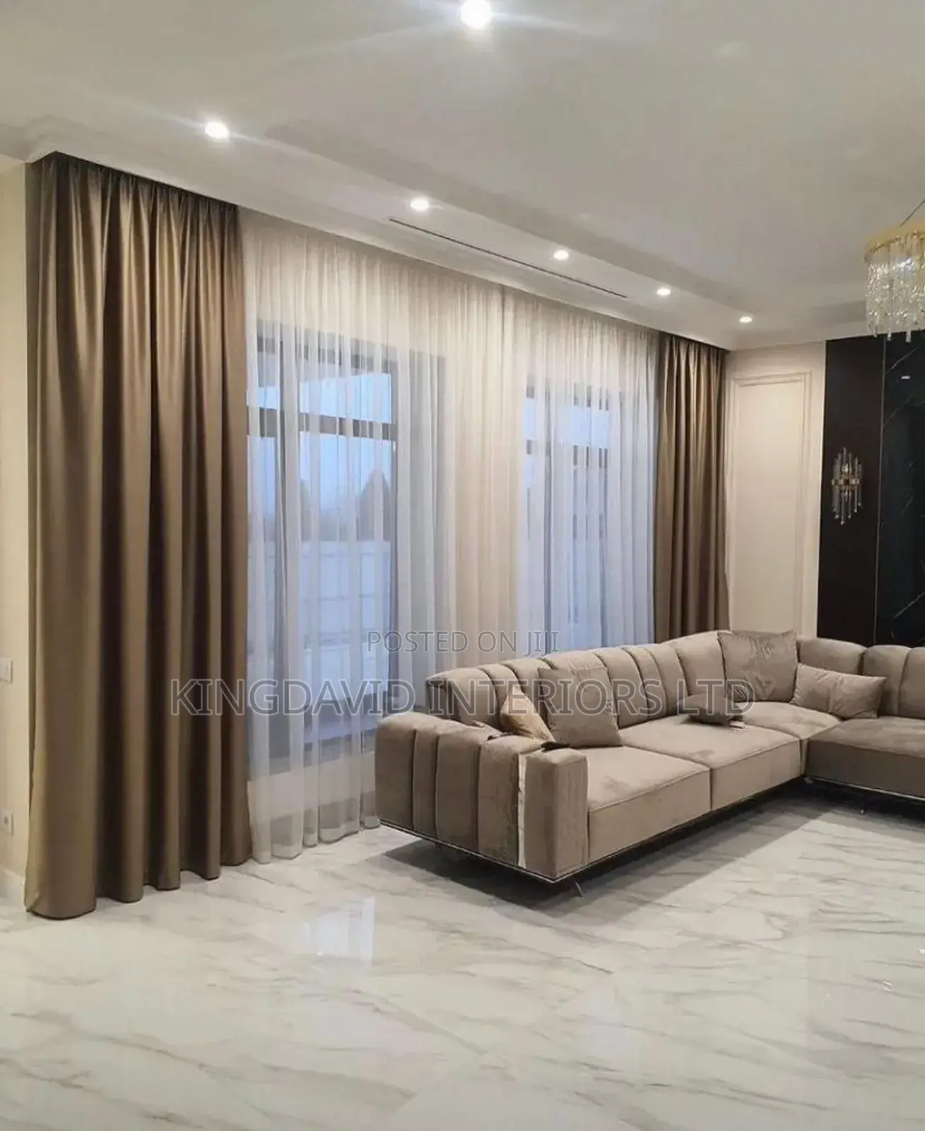 VIP Curtains Chocolate