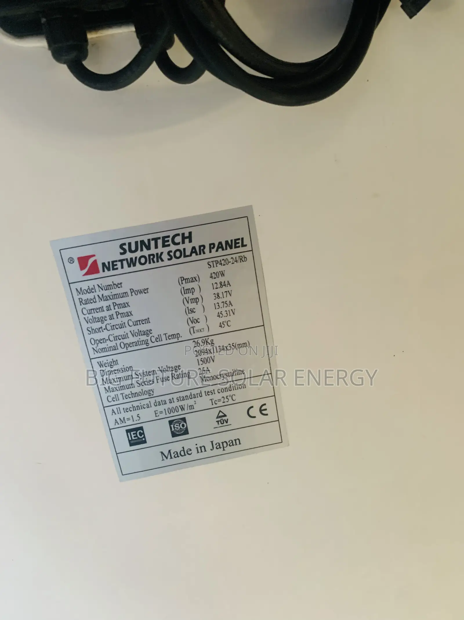 420watts Suntech Solar Panel 72C