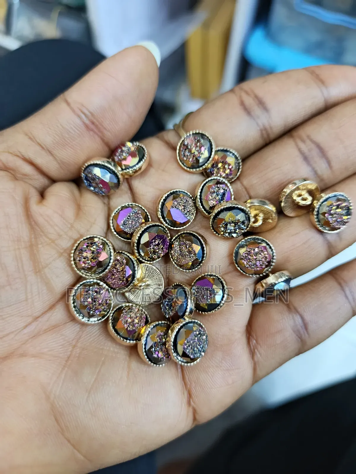 Luxury Swarovski Buttons