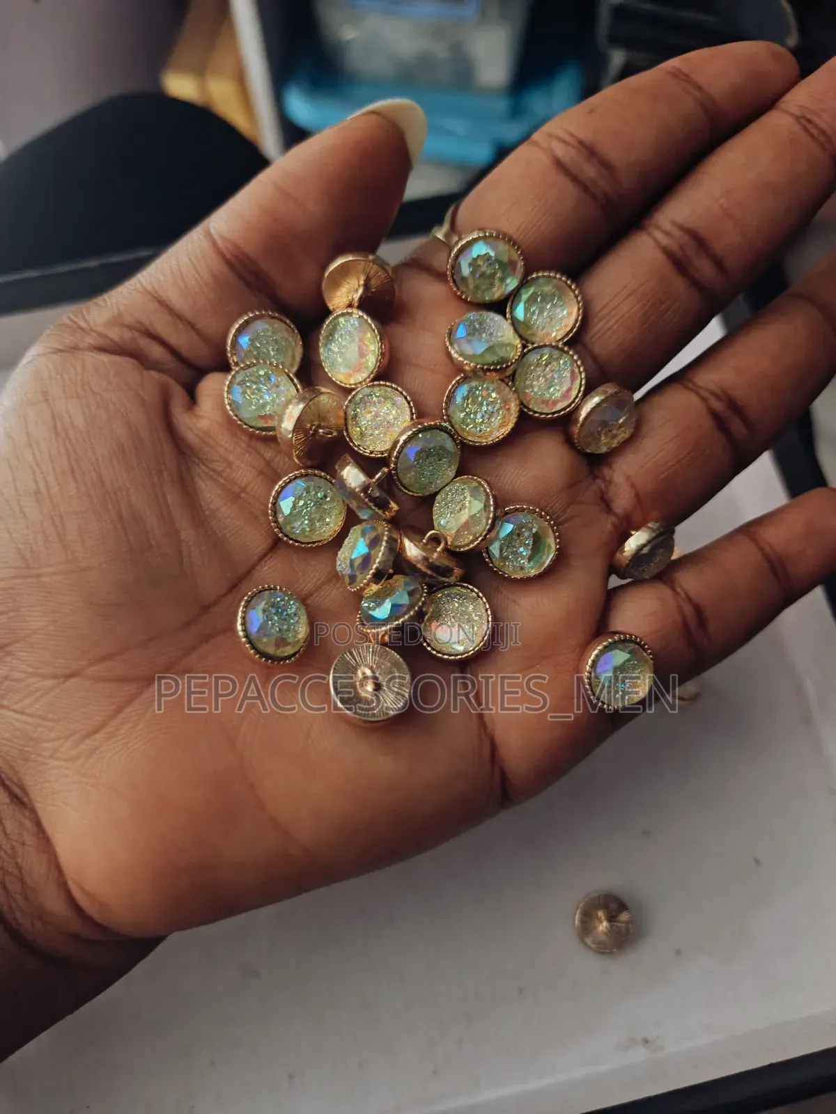 Luxury Swarovski Buttons
