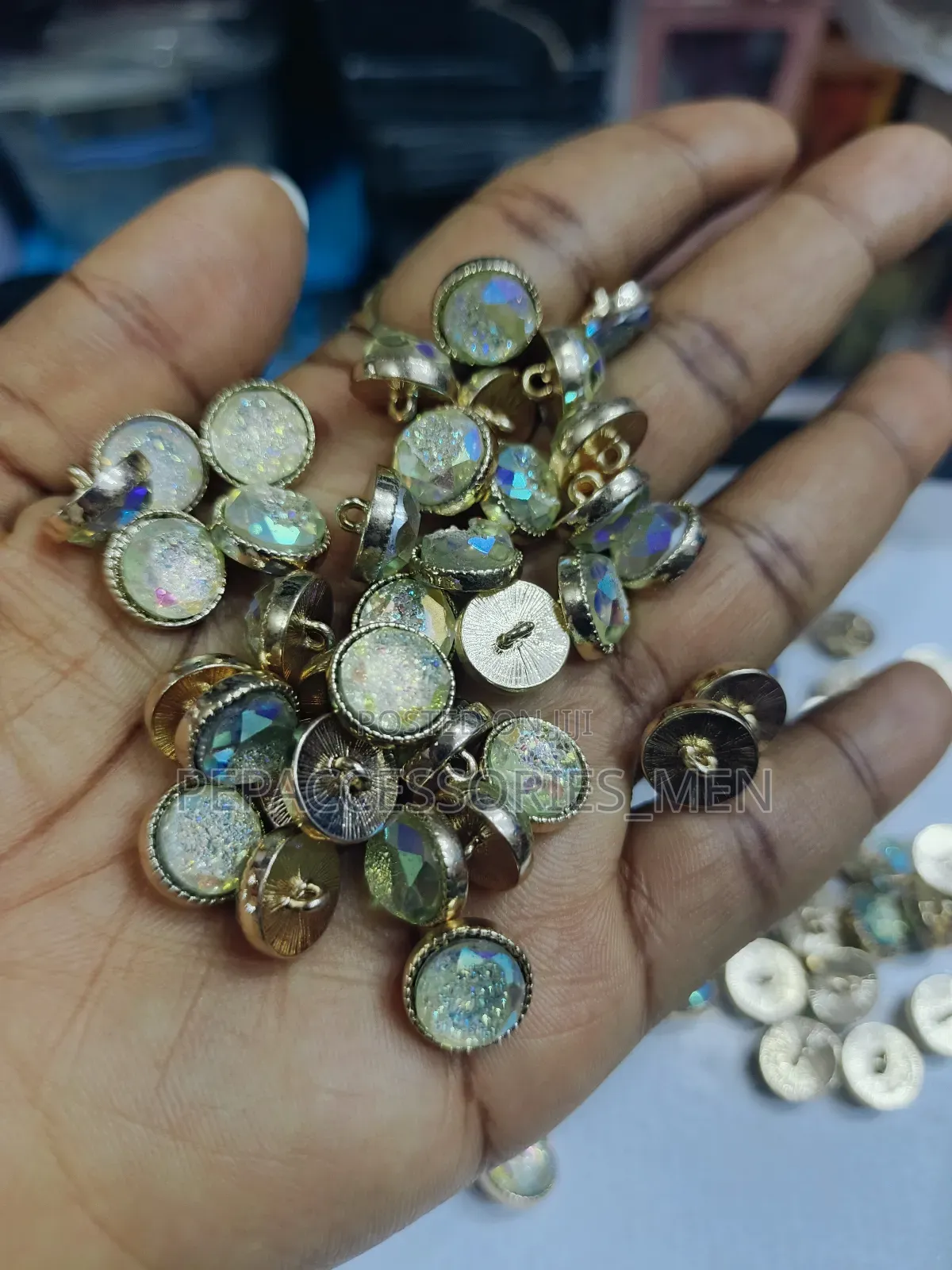 Luxury Swarovski Buttons