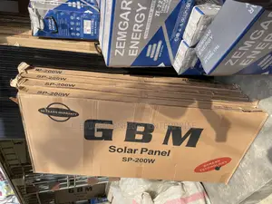 200watts 24v G B M Solar Panels Available