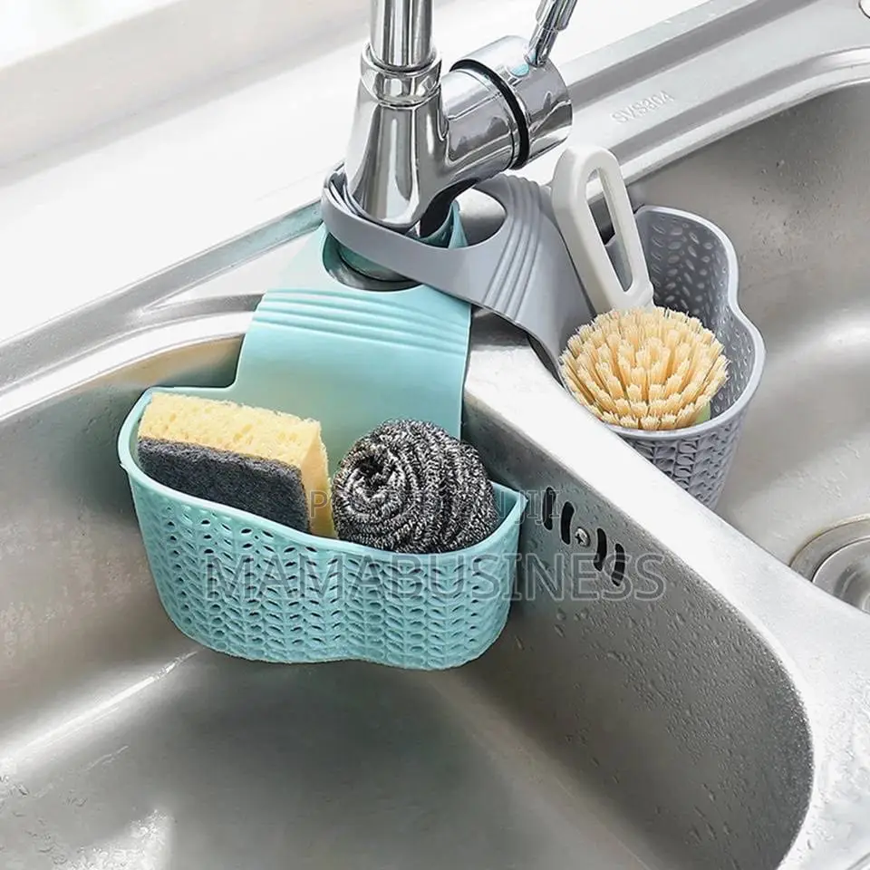 Kitchen Sink Soap and Sponge Holder