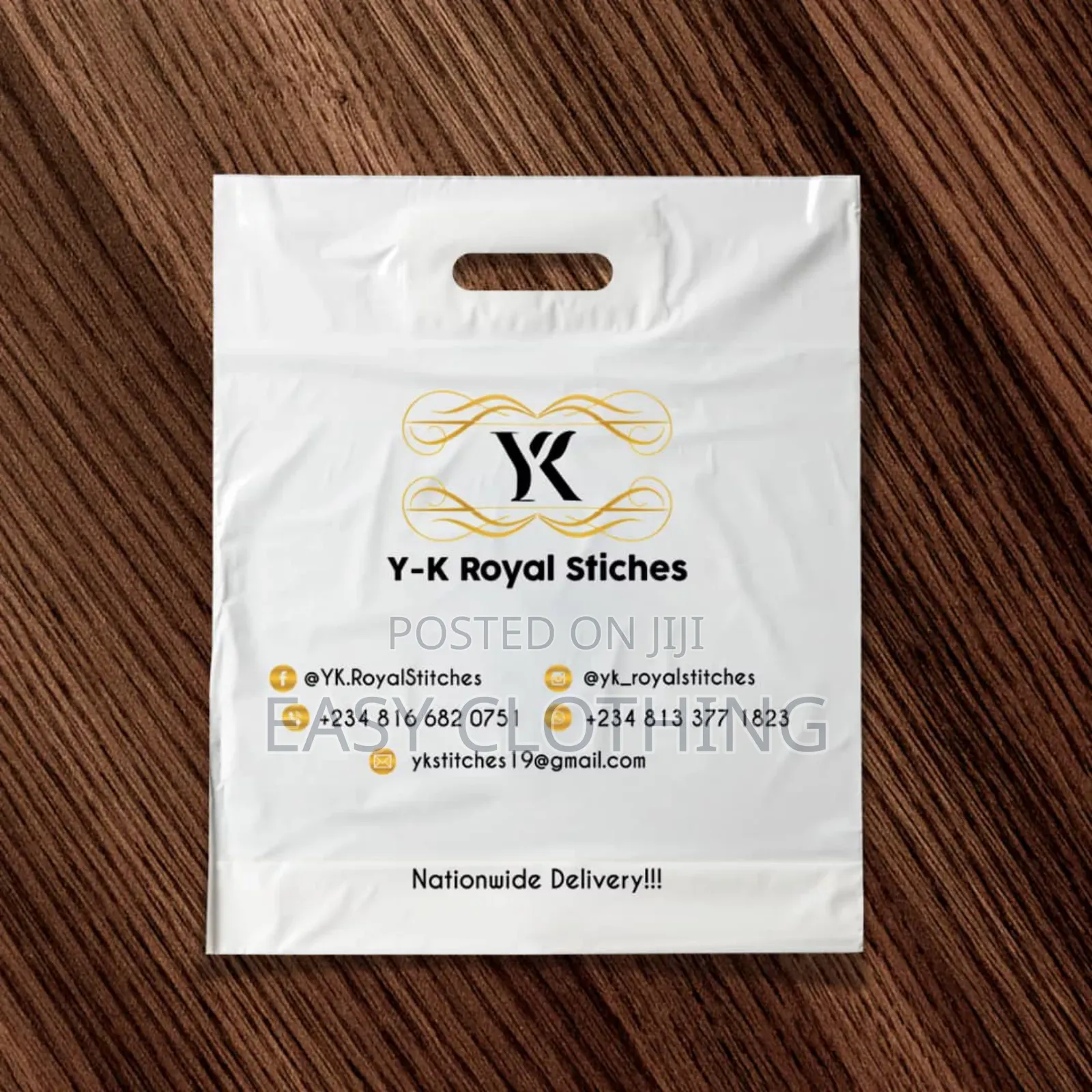 Quality Nylon With Everlasting Screen Printing. 100 Pieces