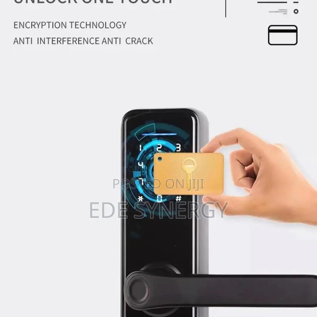 Digital Biometric Smartlock Mobile App For Remote Unlocking