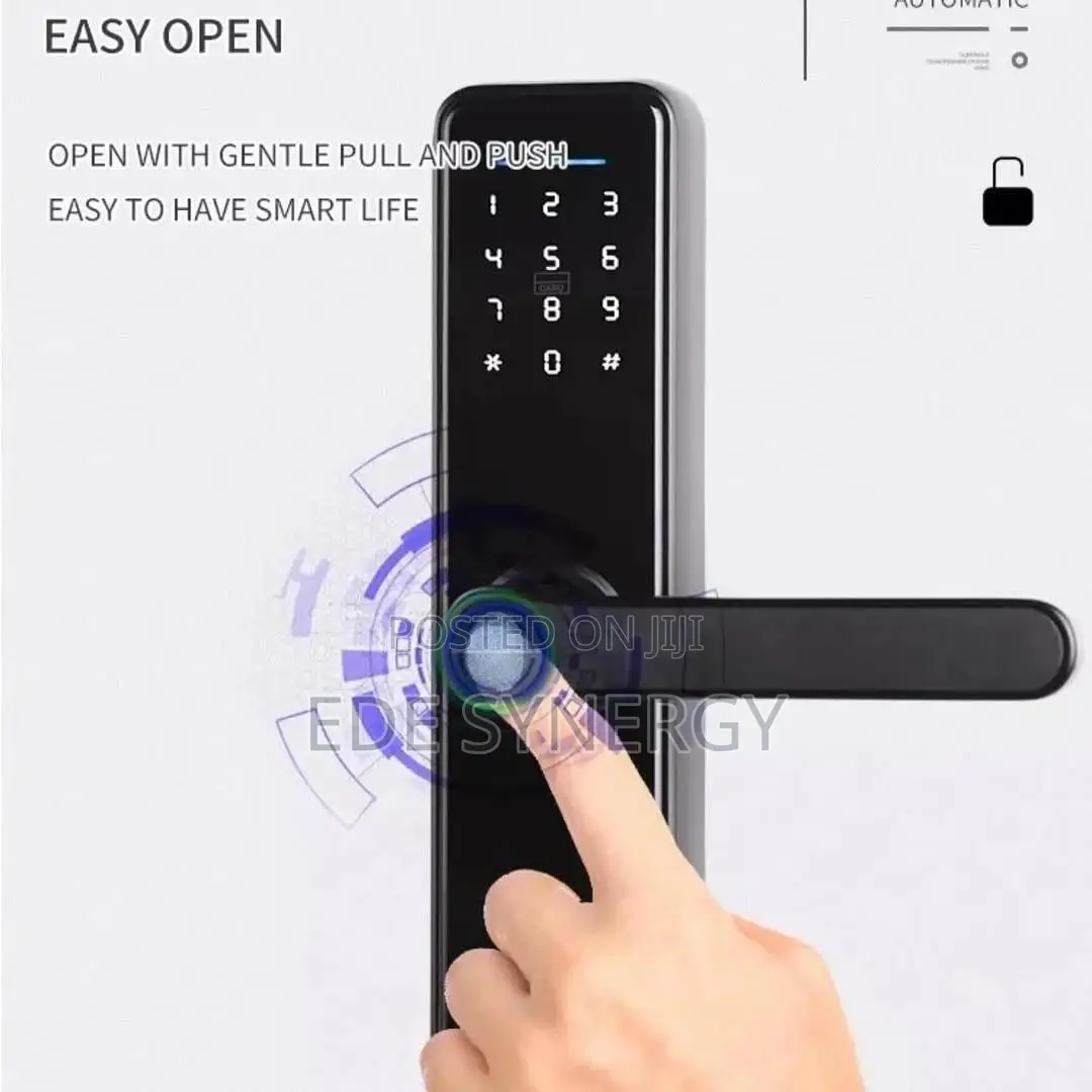 Digital Biometric Smartlock Mobile App For Remote Unlocking