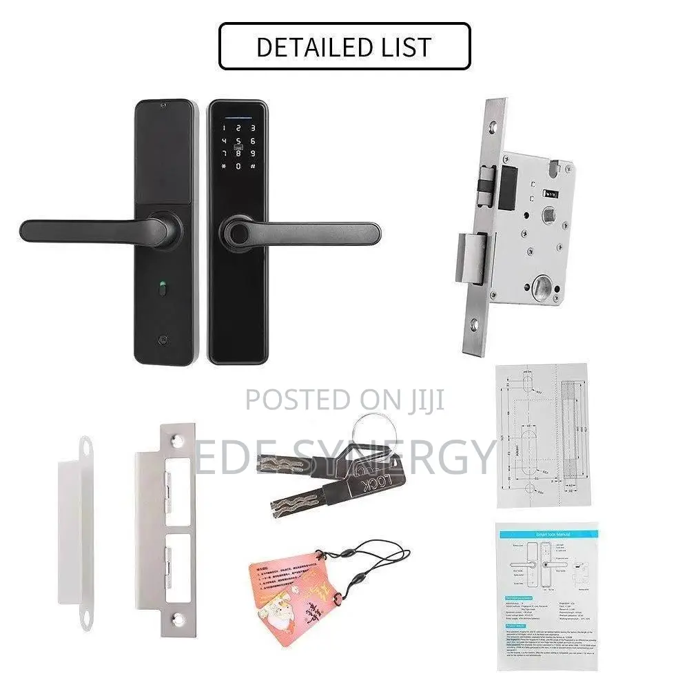 Digital Biometric Smartlock Mobile App For Remote Unlocking