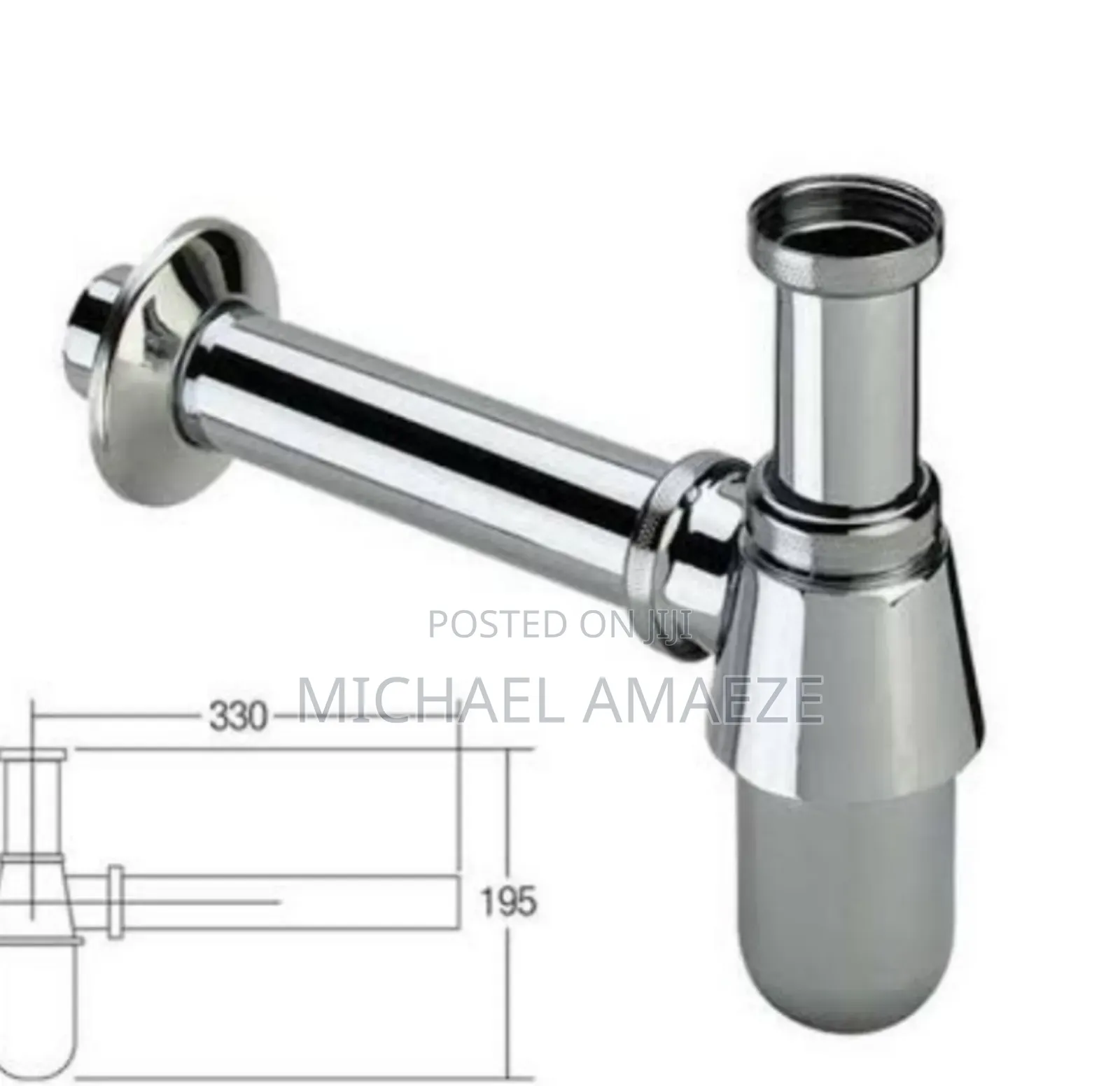 Original Bottle Trap Chrome