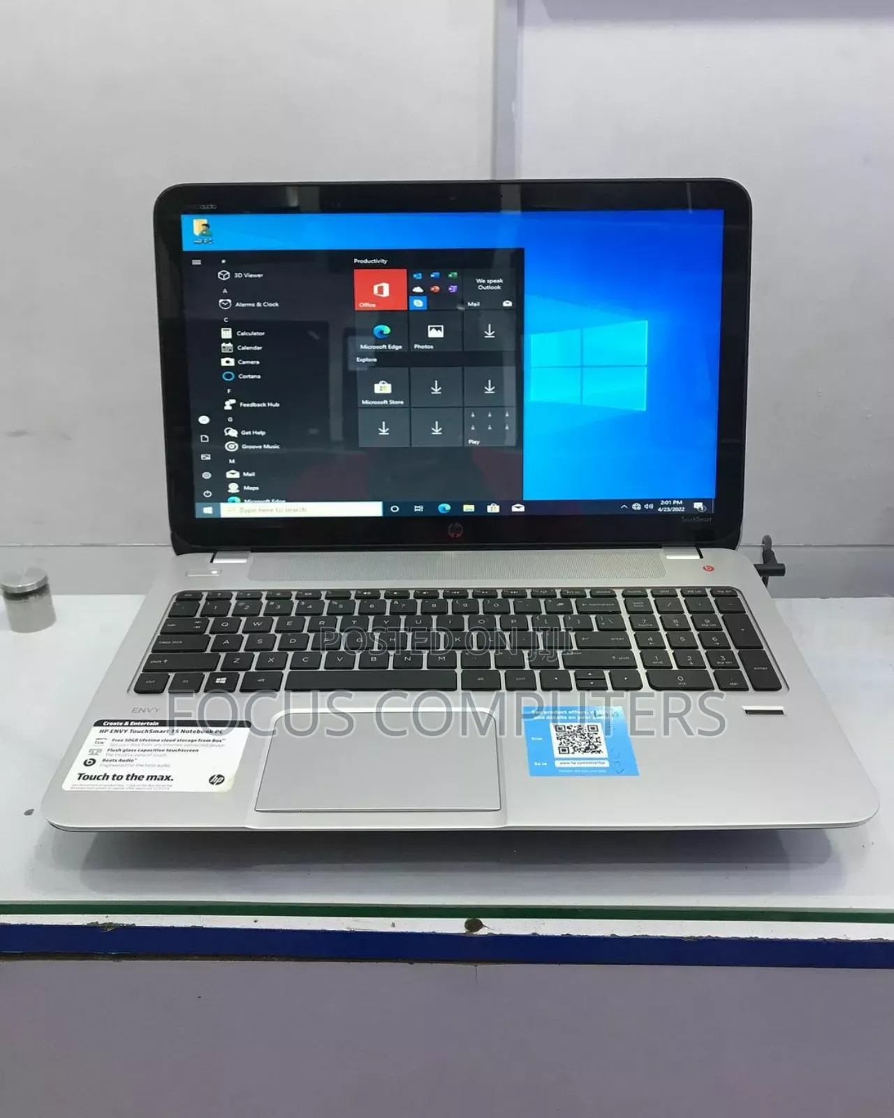 Laptop HP Envy 15 16GB Intel Core I7 SSD 256GB