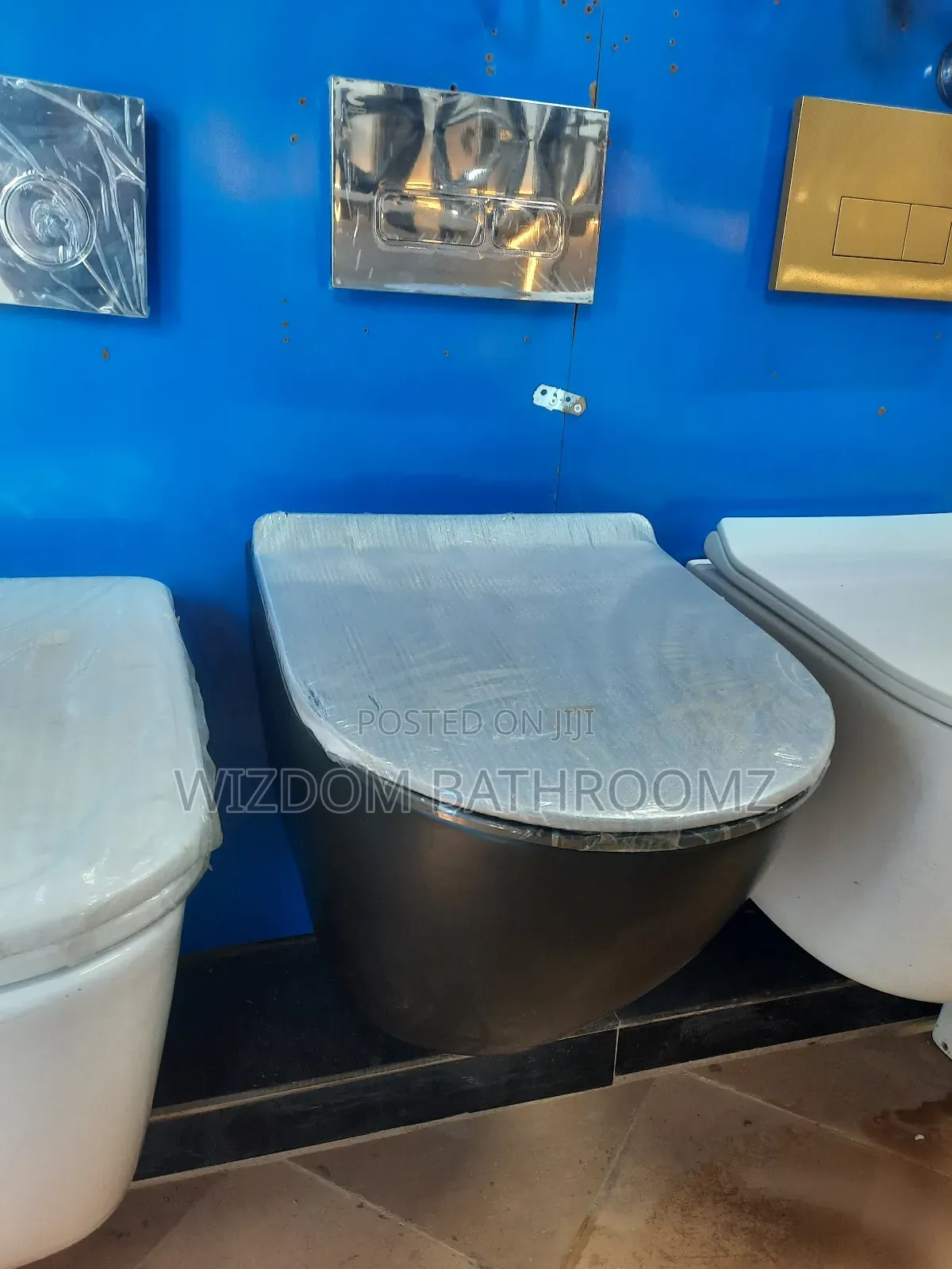 Black Concealed Wc